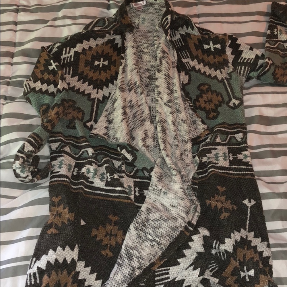 Mosaic Fall Cardigan